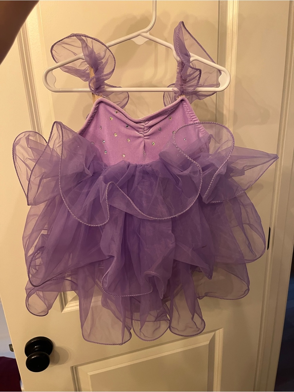 Girls Purple Fairy Tutu Dress Costume